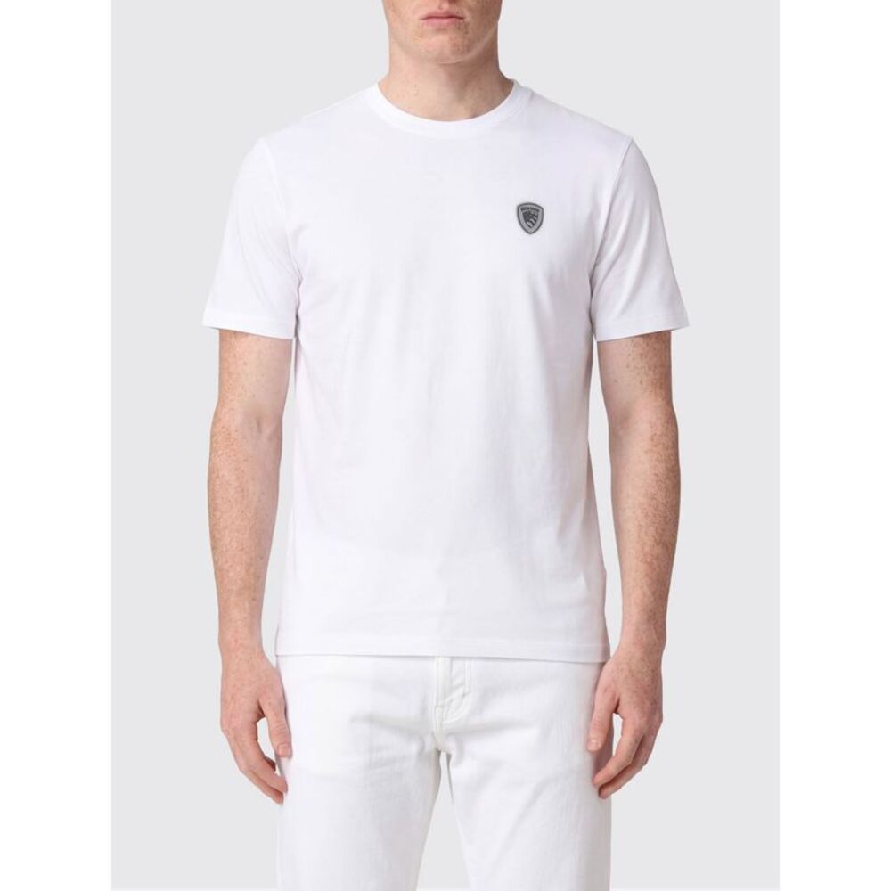 Blauer T-Shirt Men White